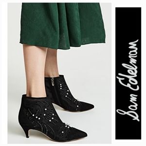 Fabulous Sam Edelman Glittering Embellished Booties